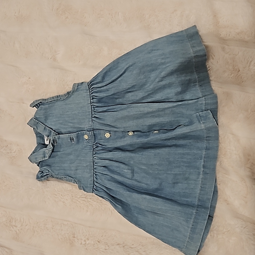 Baby Girl Chambray Dress